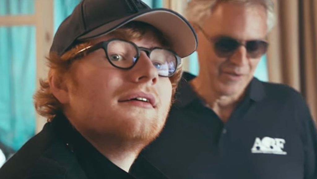 Ed Sheeran: esce oggi - Perfect Symphony - il duetto con Andrea Bocelli