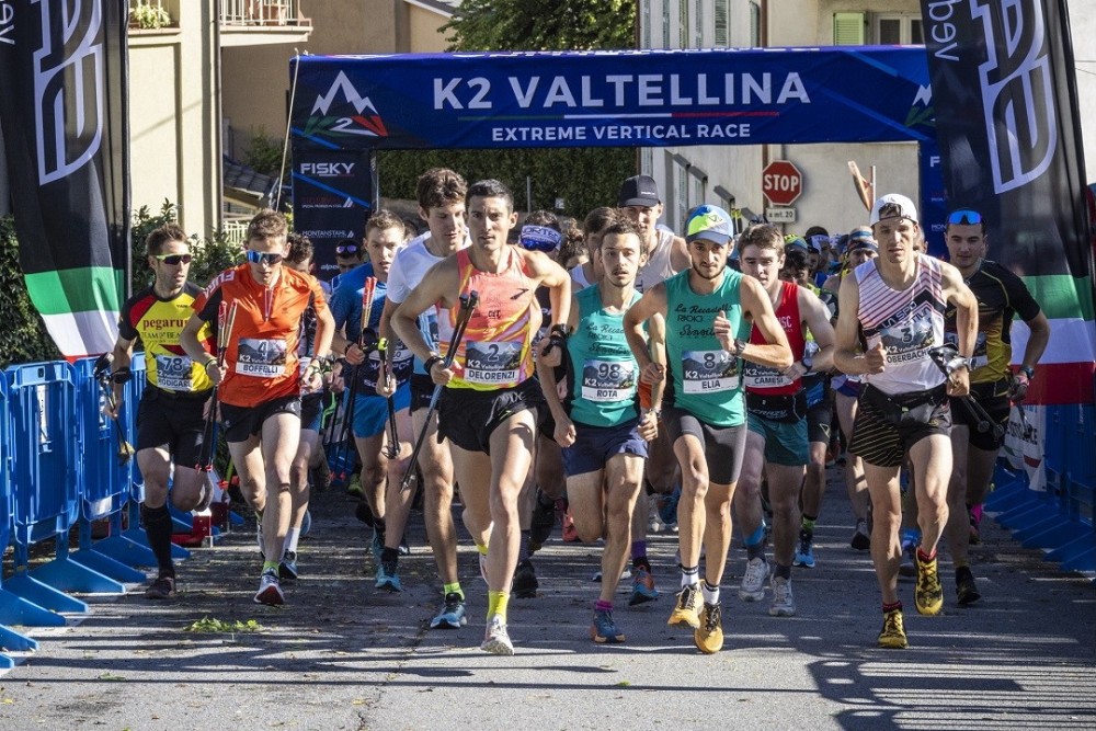 K2 Valtellina Extreme Vertical Race, il 20 giugno a Talamona la sfida da 2.000 metri di dislivello