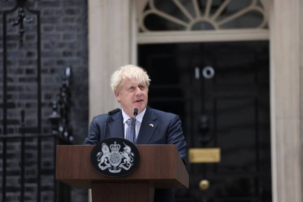 Prime Minister Boris Johnson's statement in Downin...
