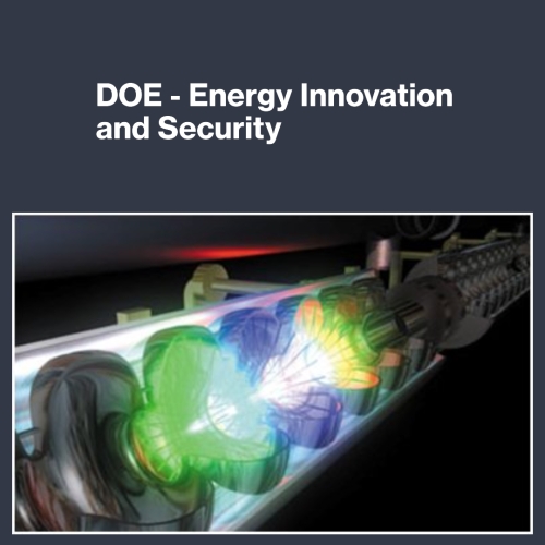 Energy Innovation and Security: $142 Million for A...