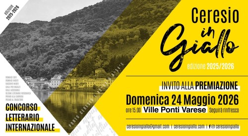 Ceresio in Giallo 2025–2026, a Carmen Giorgetti Cima il nuovo Premio al Traduttore