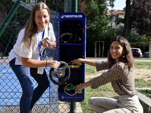 Milano, 30 smart locker nei parchi: sport gratuito e attrezzature a portata di app